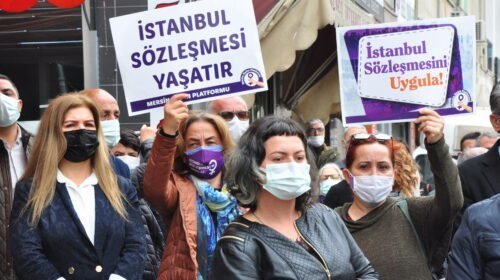 “İstanbul Sözleşmesi hepimizindir, vazgeçmiyoruz!”
