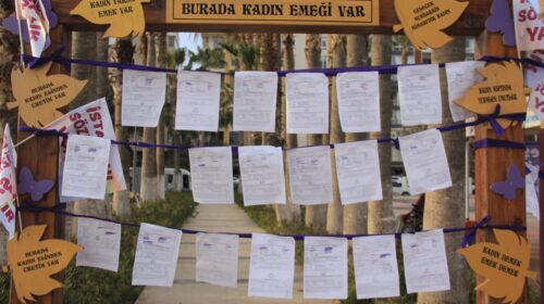 Kadınlar aldıkları cezalardan sergi yaptı: Rekora doğru koşuyoruz