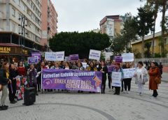 Tarsus’ta kadınlar töre cinayetine tepki gösterdi